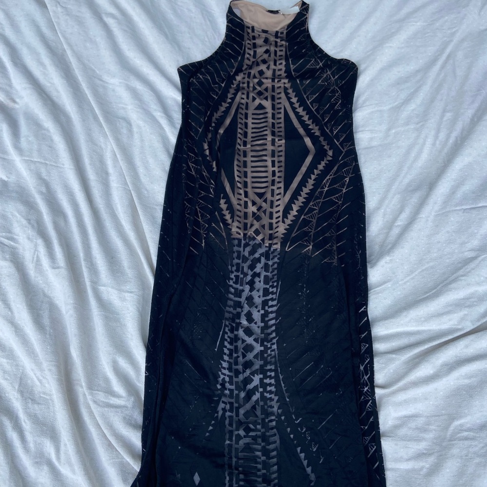 Black formal dress